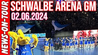 VfL Gummersbach (2/2) 2.6.2024 Emotions + Gummi @SCHWALE Arena vs. FA Göppingen. Letzte Heimspiel