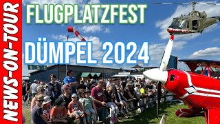 Flugplatzfest 2024 ?? Auf dem Dümpel Bergneustadt 09.06.2024 Spektakuläre Flugshows und mehr ?