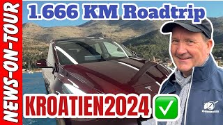 Tesla Roadtrip Kroatien ?? Phantom bremsungen? Model Y SR Tesla-Gutachter testet Autopilot 2024.32.3