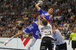 39:30-Erfolg des VfL Gummersbach gegen Mors-Thy Handbold (EHF). Oberberg lässt Dänen im Rückspiel in der SCHWALBE ARENA keine Chance + Bonusfotos Saisoneröffnung