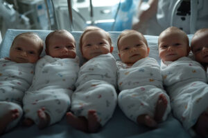 Babyglück in Halle (Saale): 3 Zwillingspärchen im Krankenhaus St. Elisabeth. Der Klapperstorch hatte alle Hände voll zu tun! Alle Babys kamen zu früh